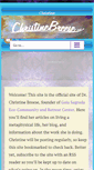 Mobile Screenshot of christinebreese.com